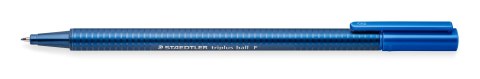 Długopis triplus ball, F, niebieski, Staedtler S 437 F-3