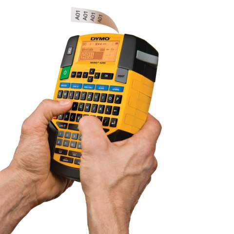 Drukarka etykiet RHINO 4200, klawiatura QWERTY S0955990 DYMO