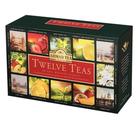 Herbata AHMAD TEA TWELVE TEAS mix 12x5 kopert