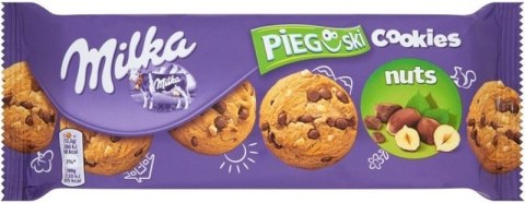 Ciastka MILKA Pieguski 135g Czekolada i orzechy CHOCO COOKIE NUT