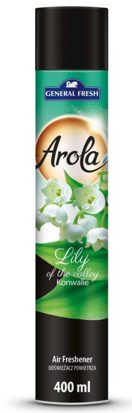 Odświeżacz powietrza AROLA Spray 400ml konwalia GENERAL FRESH