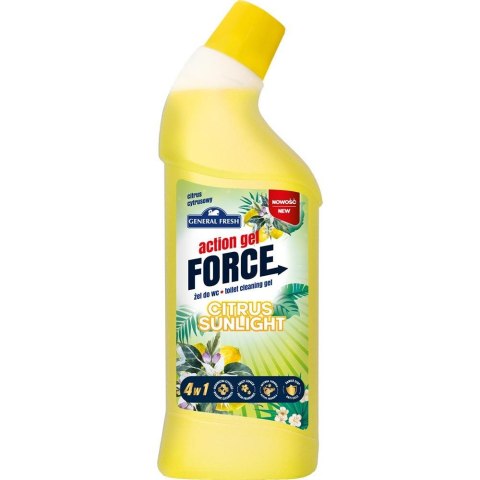 General Fresh Żel do WC ACTION FORCE Cytryna1000 ml