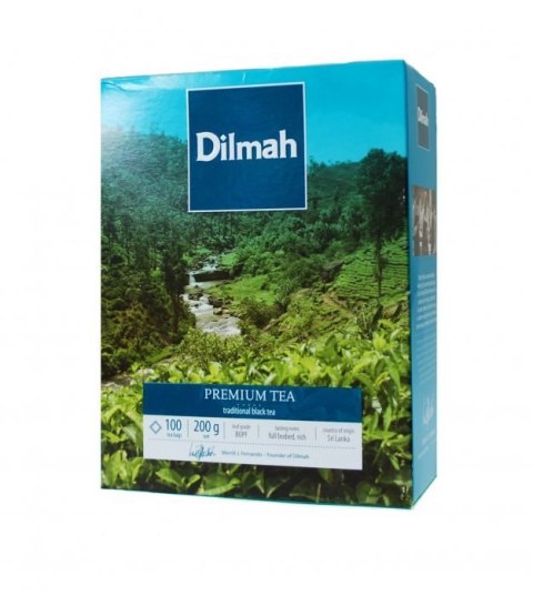 Herbata DILMAH PREMIUM TEA 100szt x2g RG100P PURE CEYLON czarna