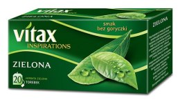 Herbata VITAX INSPIRATIONS zielona (20 saszetek) 30g zawieszka