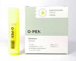 Zakreślacz żółty DH106 OPEN