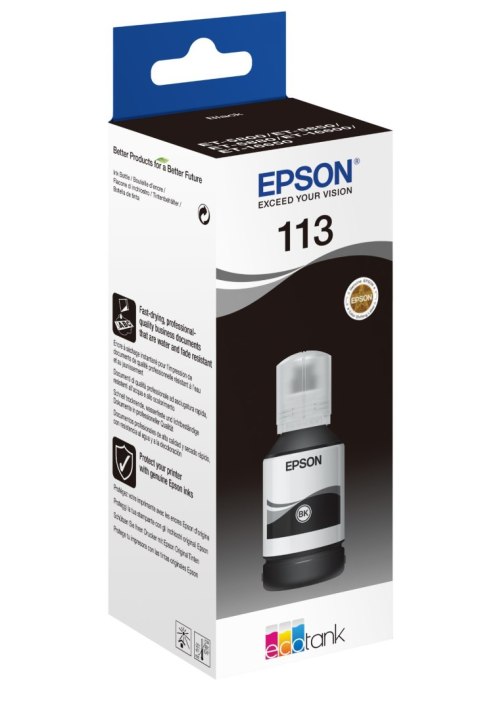 Tusz EPSON ET103 (C13T00S14A) czarny 65ml