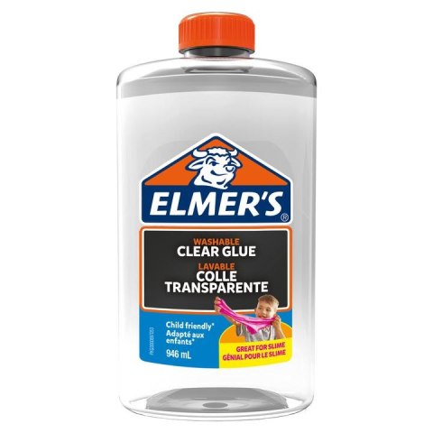 Elmers przezroczysty klej PVA, zmywalny i przyjazny dzieciom, 946ml , 2077257