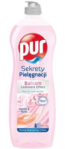 PUR Płyn do mycia naczyń 750 ml Sekrety Pielęgnacji dłonie i paznokcie 57448