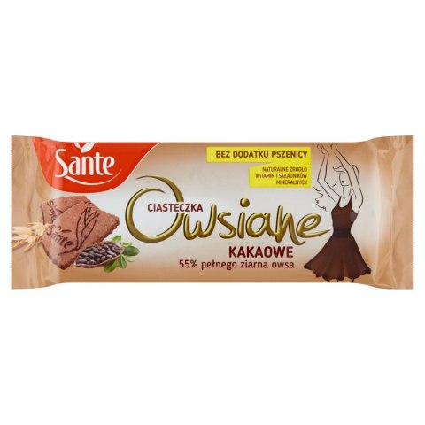 Ciasteczka SANTE owsiane kakaowe 150g