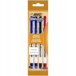 Długopis żelowy BIC Gel-ocity Stic 0.5mm czerwony, 951764