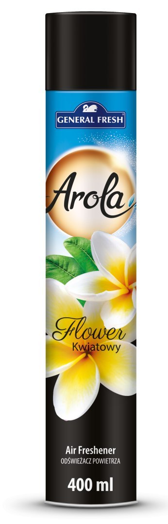 Odświeżacz powietrza AROLA Spray 400ml kwiat GENERAL FRESH