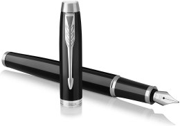 Pióro wieczne (M) PARKER IM BLACK LACQUER CT 1931651, giftbox