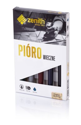 Pióro wieczne Zenith Omega Chrome - box 5 sztuk, mix kolorów, 10550500