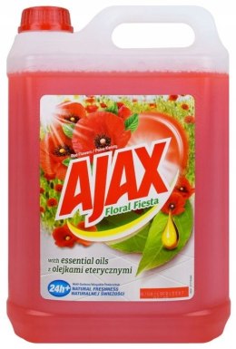 AJAX Płyn do czyszczenia uniwersalny 5l Czerwony Polne kwiaty 709383