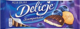 Ciastka DELICJE Szampańskie jagoda 147g