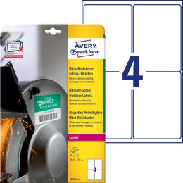 Etykiety ultra resistant L7915-10 99,1x139 10ark polietylenowe, Avery Zweckform