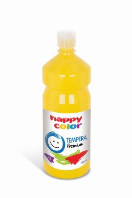 Farba tempera Premium 1000ml, żółty, Happy Color HA 3310 1000-1