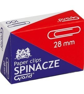 Spinacz R-28 mm GRAND 10op x 100sztuk 110-1381