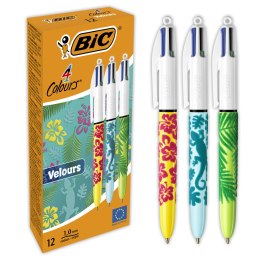 Długopis BIC 4 Colours Velours mix AST, 9672771