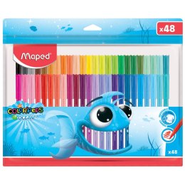 Flamastry Colorpeps Ocean 48 szt zip etui 845726