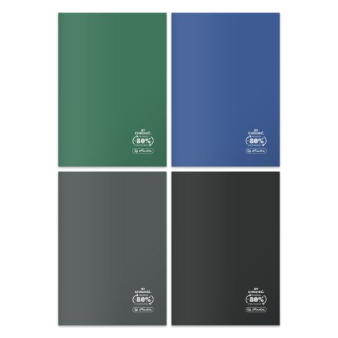 Zeszyt A4 60k. kratka eco PP ocean colors 9552431 Herlitz