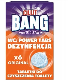 CILLIT BANG Tabletki do czyszczenia toalety WC 6 szt. Orginal