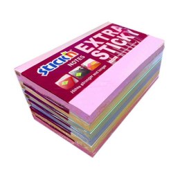 Notes samoprzylepny EXTRA STICKY 76x127mm 4 kol.pastel/90 kart.6szt. Stickin 21669