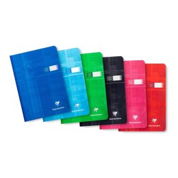 Zeszyt A5 60 kartek, gładki, papier 90g, mix kolorów CLAIREFONTAINE 63550AMXC