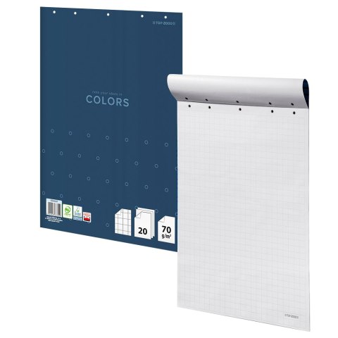 Blok flipchart TOPCOLORS 64X90 20K 70G K25 400169249 Top 2000