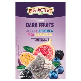 Herbata BIG-ACTIVE DARK FRUTIS 20 kopert/45g owocowo-ziołowa