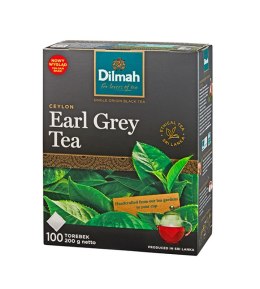 Herbata DILMAH EARL GREY 100 torebek x2g czarna bez zawieszki