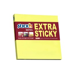 Notes samop. EXTRA STICKY 76x76 żółty neon 90 kart. 21670 MAPED