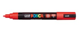 Marker z tuszem pigmentowym PC-5M czerwony POSCA UNPC5M/DCE