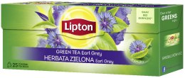 Herbata LIPTON GREEN TEA EARL GREY 20 torebek zielona