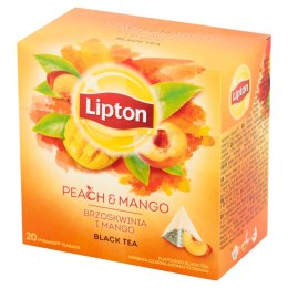 Herbata LIPTON PIRAMID Mango Brzoskwinia 20t