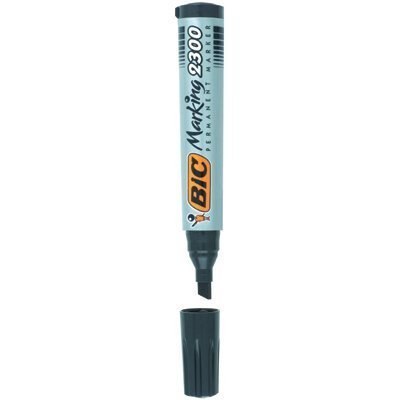 Markery permanentne BIC 2300 Ecolutions mix AST ścięta końcówka 4szt, 8209222