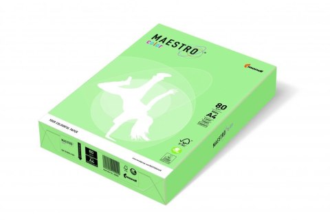 Papier xero MAESTRO COLOR A4 80g MG28 seledyn