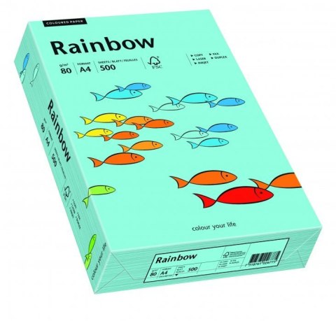 Papier xero kolorowy RAINBOW morski R84 88042717