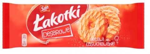 Ciastka SAN ŁAKOTKI DESEROWE 168g