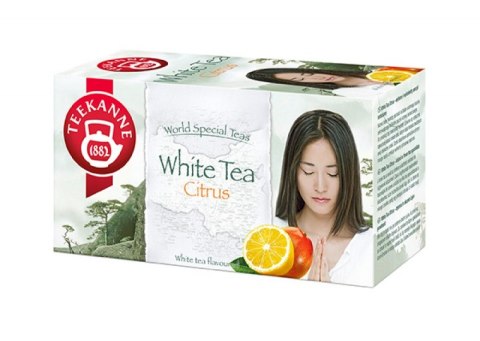 Herbata TEEKANNE WHITE TEA CITRUS 20t biała