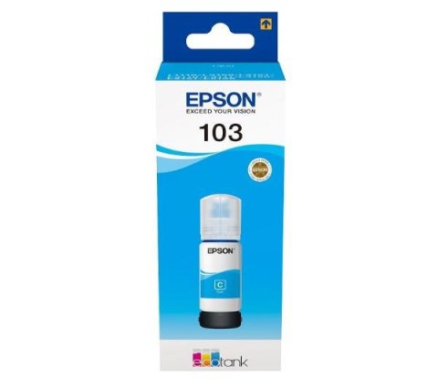 Tusz EPSON ET103 (C13T00S24A) niebieski 65ml (X)