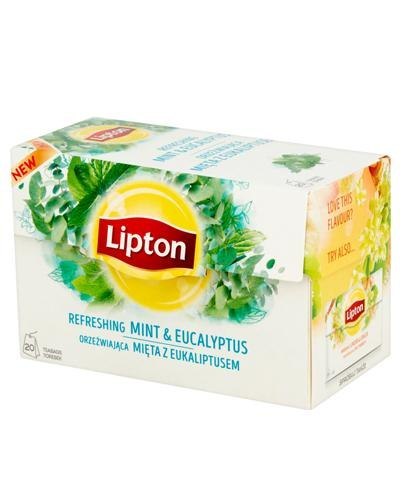 Herbata LIPTON MIĘTA Z EUKALIPTUSEM 20 saszetek