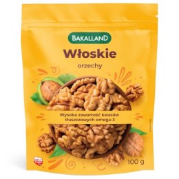 Orzechy włoskie 100g BAKALLAND