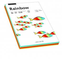 Papier xero kolorowy RAINBOW mix Intensywny odcień 88043188