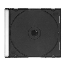 Pudełko na 1CD SLIM CASE 5,2MM BLACK OMEGA