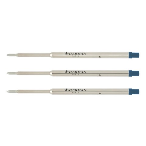 WATERMAN Wkłady do długopisów standard niebieskie (M) 2139452 opakowanie 12szt.