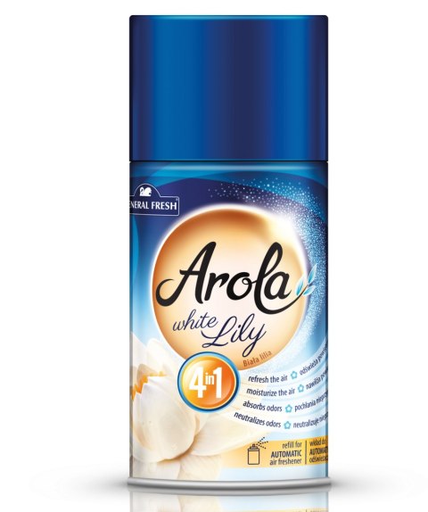 Wkład do odświeżacza AROLA 250ml biała lilia GENERAL FRESH