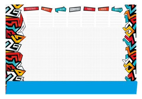 Podkład na biurko-Notes B3-GRAFFITI, SP-B3-02 Michalczyk i Prokop