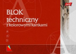 Blok techniczny kolor A3 10 kartek UNIPAP