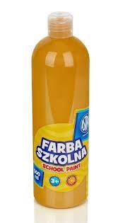 Farba szkolna Astra 500 ml - brązowa jasna, 301109007